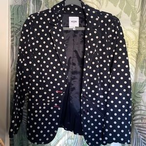 Cute Moschino polka dot blazer
